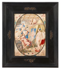 Apelles peignant Campaspe, la maîtresse d