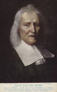 Izaak Walton (1593-1683), écrivain anglais - Jacob Huysmans