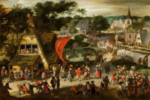 Foire le Jour de Saint Sébastien - Jacob I Savery