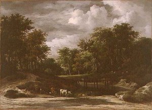 Paysage boisé - Jacob van Ruisdael