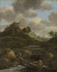 Château de Bentheim, 1650-82 - Jacob van Ruisdael