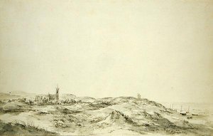 Les dunes à Wijk aan Zee - Jacob van Ruisdael