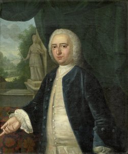 Portrait de Johan Willem Parker, seigneur de Saamslag, Geersdijk, Wissekerke, Cats et Soelekerke, bourgmestre de Middelburg, député de Walcheren en Zélande