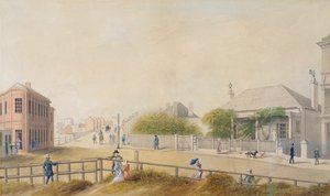 Rue Oxford, Sydney, 1847