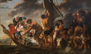 Le Paiement du Tribut. Pierre trouvant la pièce d
