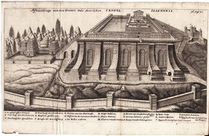 De templo Hierosolymitano Le Temple de Salomon - Jacob Judah Aryeh Leon