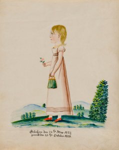 Portrait de Sarah Musser, 1826