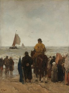 Arrivée des bateaux - Jacob Maris