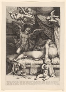 Amour et Psyché - Jacob Matham