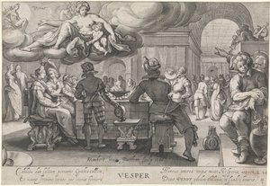Soir (Vesper) - Jacob Matham