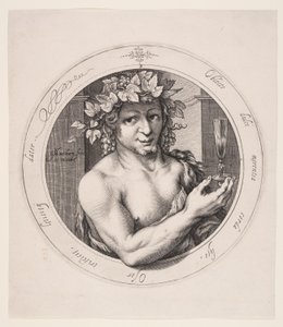 Bacchus, planche 2 de la série des trois dieux