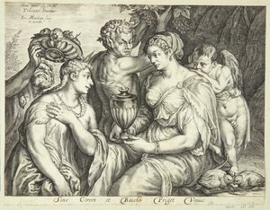 Cérès, Bacchus et Vénus - Jacob Matham