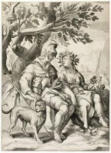 Corydon et Sylvia - Jacob Matham