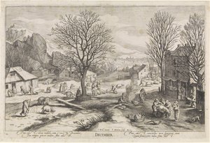 Décembre - Jacob Matham