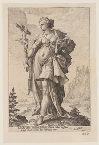 La foi, dans Les vertus - Jacob Matham