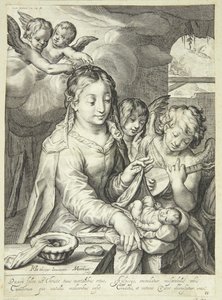 La Vierge Marie avec l