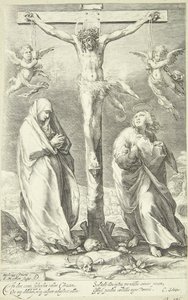 Christ sur la croix - Jacob Matham