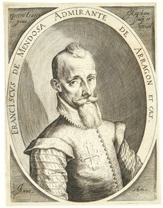 Portrait de Francisco Mendoza - Jacob Matham