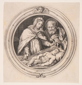 La Sainte Famille - Jacob Matham