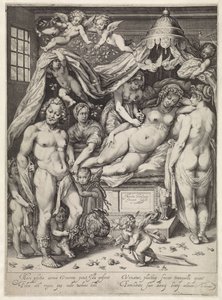 Vénus et Mars - Jacob Matham