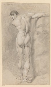 Nu masculin debout, vu de dos (1er prix 1768)