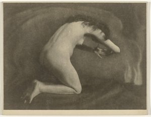 Femme nue agenouillée - Jacob Merkelbach