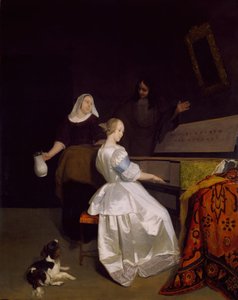 La leçon de musique, 1670-72
