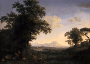 Paysage arcadien, 1829