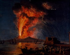 Éruption du Vésuve