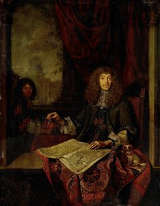 Portrait de Carel Quina (1622-89), chevalier du Saint-Sépulcre et explorateur né à Amsterdam