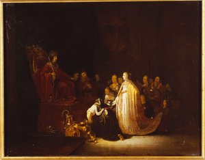 La Reine de Saba devant le Roi Salomon