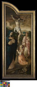 La Crucifixion (aile gauche), La Prophétie du rétablissement d