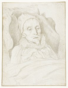Portrait du Prince Maurice sur son lit de mort - Jacob de Gheyn (II)