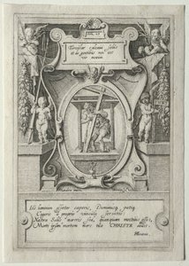 Jeu de la passion :  Page de titre - Jacob de Gheyn II