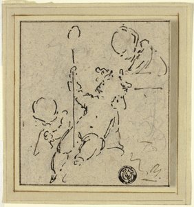Trois Putti - Jacob de Wit