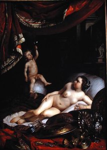 Une vanité allégorique avec Homo Bulla (L