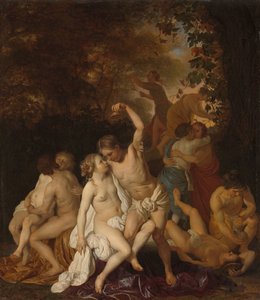 Scène avec des bacchantes - Jacob van Loo