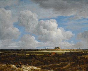 Allemand : Blick auf Haarlem Vue de Haarlem (Haerlempje)