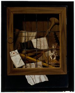 Une nature morte en trompe-l