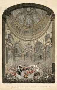 Inhumation du duc de Wellington - Jacob van der Heyden