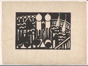 Composition XVI no. 2 - Jacoba van Heemskerck (signed by artist)