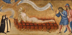 Martyr de Saint Laurent, avec deux nonnes bénédictines