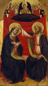 Couronnement de la Vierge (détail)