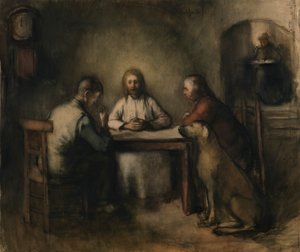 Le Souper à Emmaüs - Jacobs Smits