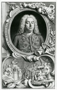 Portrait de George Frederick Handel, 1768