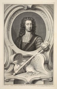 Portrait de Henry Boyle, Lord Carleton, illustration de 