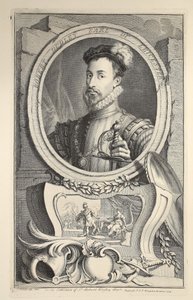 Portrait de Robert Dudley, comte de Leicester, illustration de 