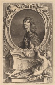 Algernon Percy, comte de Northumberland - Jacobus Houbraken after Sir Anthony van Dyck