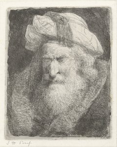 Vieil homme avec barbe - Jacobus Ludovicus Cornet