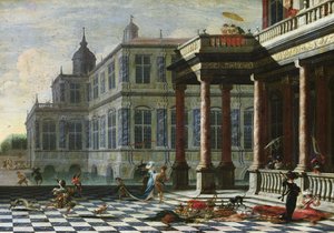 Palais italien avec terrasse - Jacobus Saeys
